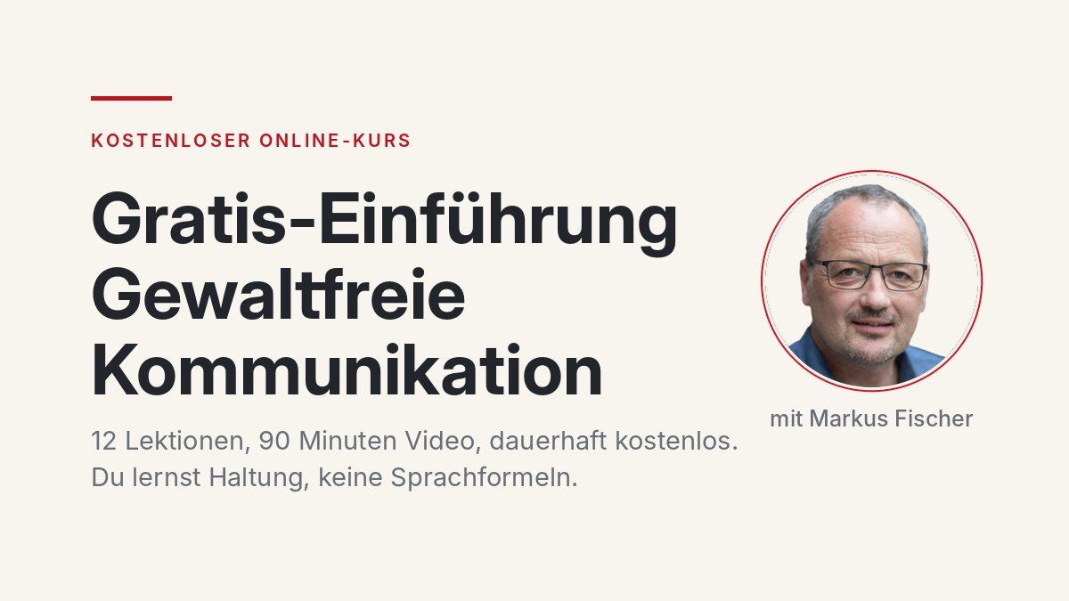 Gratis Einführung Gewaltfreie Kommunikation