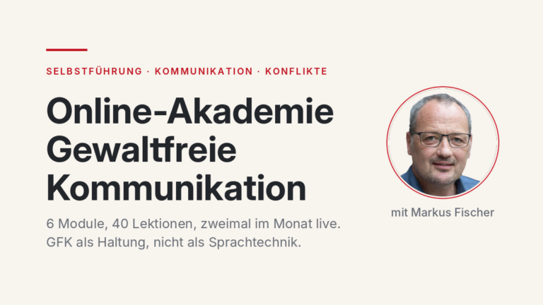 Online-Kurs Gewaltfreie Kommunikation